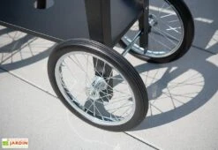 Jardinière En Acier à Roulettes - Wheels -Outils De Jardinage roues chariot potager