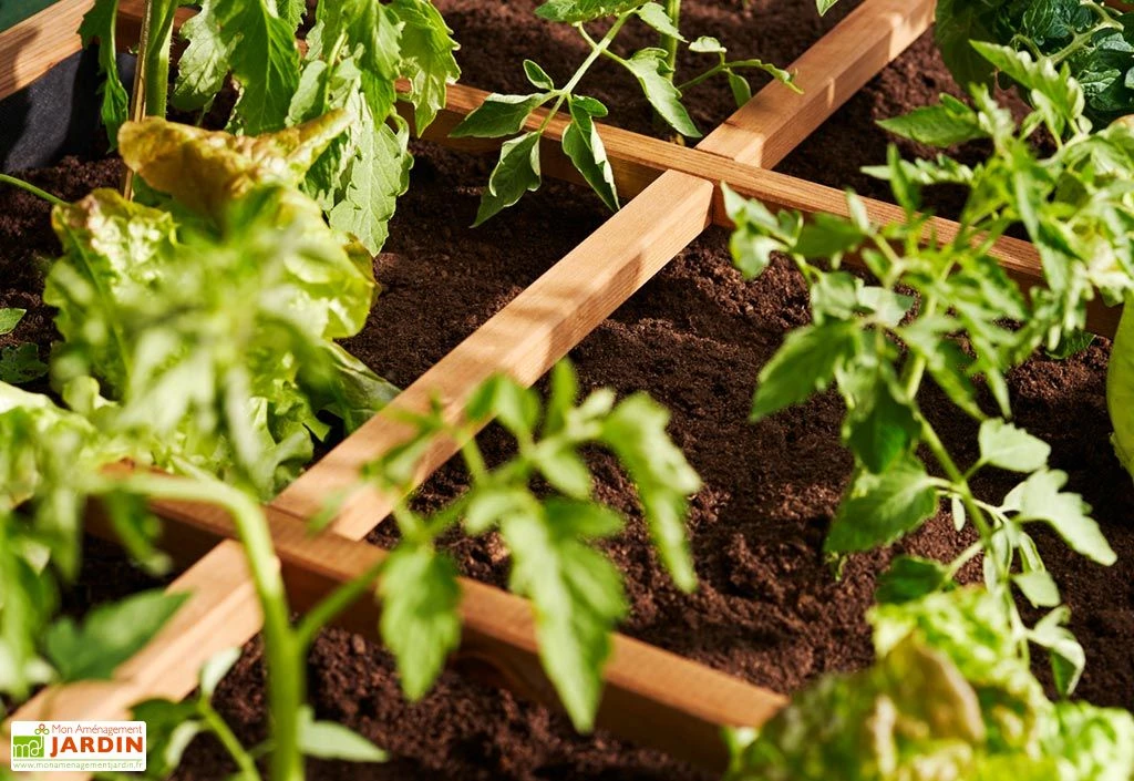 Carré Potager En Bois Autoclave Sur Pieds 120 X 80 Cm H. 88 Cm - Ventspils 7 Carré Potager En Bois Autoclave Sur Pieds 120 X 80 Cm H. 88 Cm - Ventspils – Image 5