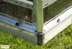 Serre Adossée En Aluminium Et Polycarbonate Lean To 3 M² -Outils De Jardinage serre adossee aluminium polycarbonate lean to 3 m 2