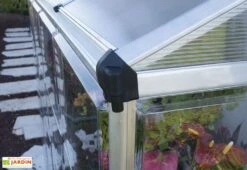 Serre Adossée En Aluminium Et Polycarbonate Lean To 3 M² -Outils De Jardinage serre adossee aluminium polycarbonate lean to 3 m 3