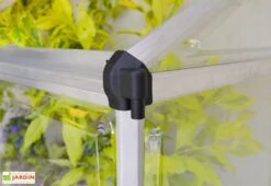 Serre Adossée En Aluminium Et Polycarbonate Lean To (63,5 X 125 Cm) -Outils De Jardinage serre adossee aluminium polycarbonate lean to 63 5 x 125 cm 3