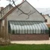 Serre Adossée Ancienne En Aluminium Et Verre Trempé 4mm Chambord 530x280 -Outils De Jardinage serre ancienne en aluminium et verre trempe 4mm chambord 530x280 1
