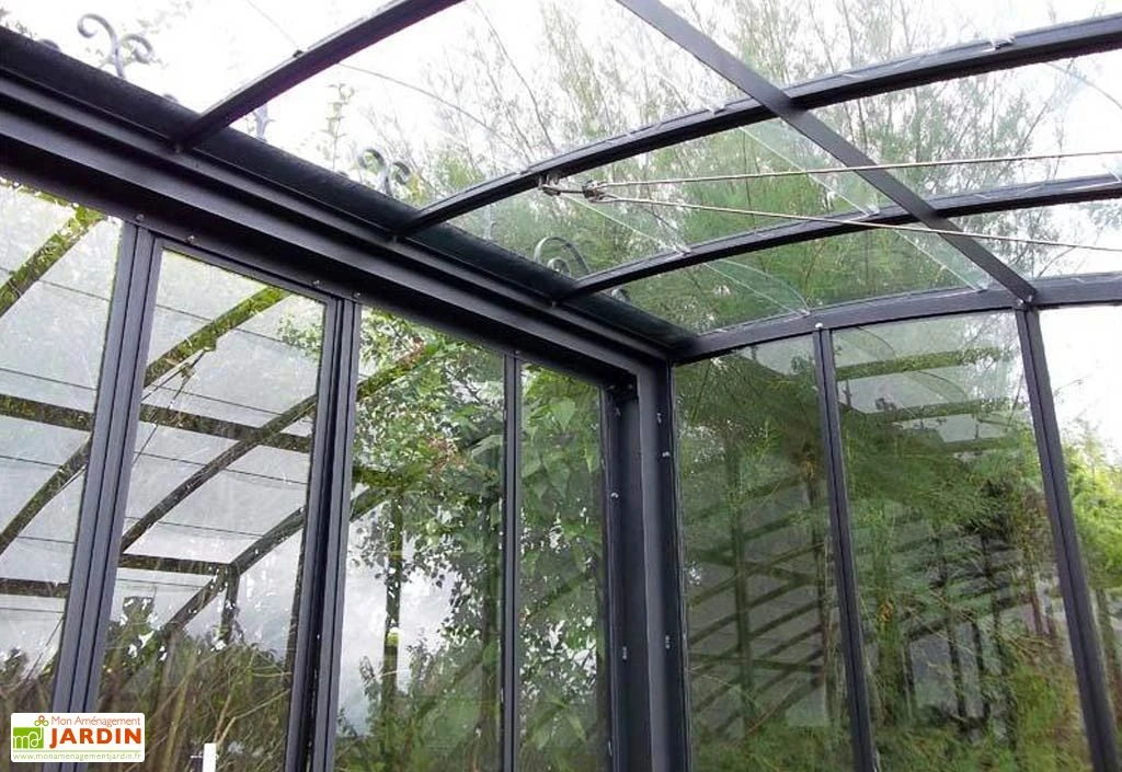 Serre Ancienne En Aluminium Et Verre Trempé 4mm Versailles 530x280m 6 Serre Ancienne En Aluminium Et Verre Trempé 4mm Versailles 530x280m – Image 4