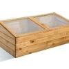 Mini Serre De Jardin En Bois Autoclave Burger - Serre Châssis 100 Cm -Outils De Jardinage serre bois 0100102