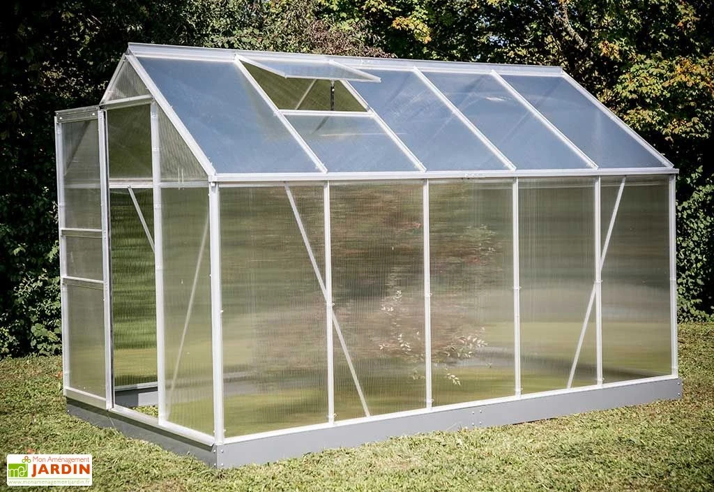 Serre De Jardin Polycarbonate 6,03 M² (192x314) 3 Serre De Jardin Polycarbonate 6,03 M² (192x314)