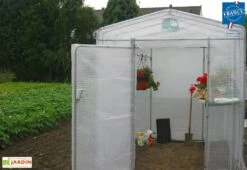 Serre De Jardin Primeur En Acier Et Polyéthylène – 2,70 X 2 M -Outils De Jardinage serre de jardin primeur tonneau