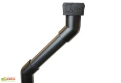 Serre De Jardin Adossée En Verre Lams 1,3 M² - Melissa Alu Naturel -Outils De Jardinage serre jardin adossee aluminium verre trempe melissa 5