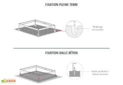 Serre De Jardin Adossée En Verre Lams 4,9 M² - Melissa Alu Naturel -Outils De Jardinage serre jardin adossee verre polycarbonate aluminium lams melissa ida 5200 1