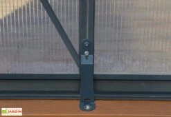 Serre De Jardin En Aluminium Et Polycarbonate Glory 11,8 M² - Grise 12 Serre De Jardin En Aluminium Et Polycarbonate Glory 11,8 M² - Grise -Outils De Jardinage serre jardin aluminium polycarbonate glory 11 8 m 1