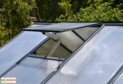 Serre De Jardin En Aluminium Et Polycarbonate Glory 11,8 M² - Grise 11 Serre De Jardin En Aluminium Et Polycarbonate Glory 11,8 M² - Grise -Outils De Jardinage serre jardin aluminium polycarbonate glory 11 8 m 2