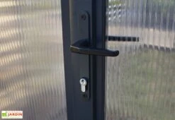 Serre De Jardin En Aluminium Et Polycarbonate Glory 6 M² - Grise 13 Serre De Jardin En Aluminium Et Polycarbonate Glory 6 M² - Grise -Outils De Jardinage serre jardin aluminium polycarbonate glory 6 m 4