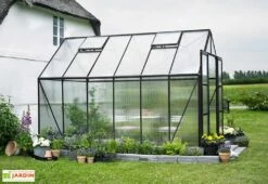 Halls Serre De Jardin En Aluminium Et Polycarbonate Magnum 128 – 9,9 M²