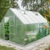 Halls Serre De Jardin En Aluminium Et Polycarbonate Universal 128 – 9,9 M² -Outils De Jardinage serre jardin aluminium polycarbonate universal 128