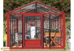 Serre De Jardin En Aluminium Et Verre Trempé Supra 12 M² -Outils De Jardinage serre jardin aluminium supra 315x380 cm