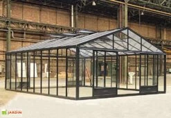 Serre De Jardin En Aluminium Et Verre Trempé Supra 34,7 M² -Outils De Jardinage serre jardin aluminium supra 753x460 cm 3