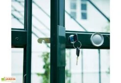 Serre De Jardin En Aluminium, Verre Et Polycarbonate Halls Atrium 9 M² -Outils De Jardinage serre jardin aluminium verre polycarbonate halls atrium 9m 4