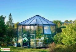 Serre De Jardin En Aluminium, Verre Et Polycarbonate Halls Atrium 9 M²