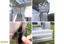 Serre De Jardin En Aluminium Et Verre Trempé Essentia 16,4 M² 9 Serre De Jardin En Aluminium Et Verre Trempé Essentia 16,4 M² -Outils De Jardinage serre jardin aluminium verre trempe essentia 164m 2