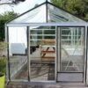 Serre De Jardin En Aluminium Et Verre Trempé Luxia 12,5 M² -Outils De Jardinage serre jardin aluminium verre trempe luxia 125m 3