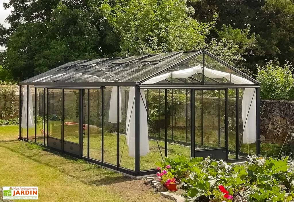 Serre De Jardin En Aluminium Et Verre Trempé Supra 28,6 M² 3 Serre De Jardin En Aluminium Et Verre Trempé Supra 28,6 M²