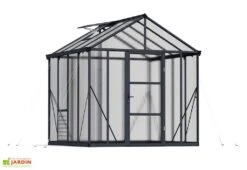 Serre De Jardin En Aluminium Et Polycarbonate Glory 6 M² - Grise 10 Serre De Jardin En Aluminium Et Polycarbonate Glory 6 M² - Grise -Outils De Jardinage serre jardin glory 6m2 palram canopia