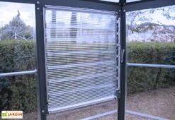 Serre De Jardin Hexagonale Aluminium/Polycarbonate Oasis 3,8 M² -Outils De Jardinage serre jardin hexagonale aluminium polycarbonate oasis 6 1 m 9