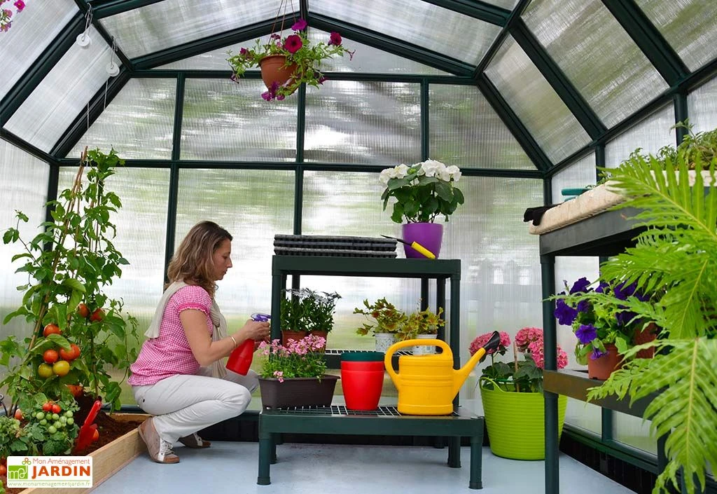 Serre De Jardin Polycarbonate Et PVC 5 X 2,5 M – Hobby Gardener 8x16 7 Serre De Jardin Polycarbonate Et PVC 5 X 2,5 M – Hobby Gardener 8x16 – Image 5