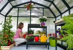 Serre De Jardin Polycarbonate Et PVC 4 X 2,5 M – Hobby Gardener 8x12 11 Serre De Jardin Polycarbonate Et PVC 4 X 2,5 M – Hobby Gardener 8x12 -Outils De Jardinage serre jardin palram hobby gardener polycarbonate pvc vert 1 2