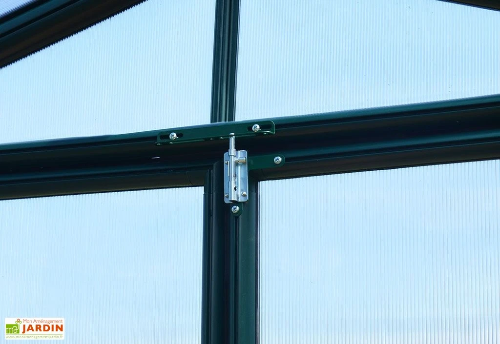 Serre De Jardin Polycarbonate Et PVC 5 X 2,5 M – Hobby Gardener 8x16 8 Serre De Jardin Polycarbonate Et PVC 5 X 2,5 M – Hobby Gardener 8x16 – Image 6