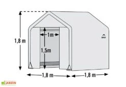 Serre De Jardin Souple Avec Aérations En Polyéthylène Et Acier 3 M² 8 Serre De Jardin Souple Avec Aérations En Polyéthylène Et Acier 3 M² -Outils De Jardinage serre jardin souple polyethylene acier aeration 3m2 2