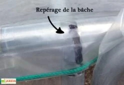 Serre Tunnel Tonneau Polyéthylène 13,5 M² - Essentielle 4,5 X 3 M -Outils De Jardinage serre jardin tunnel essentielle tonneau 6