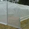 Serre Tunnel Tonneau En Polyéthylène 18 M² - 4 Saisons 4,5 X 4 M -Outils De Jardinage serre tunnel avec aeration