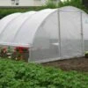 Serre Tunnel Tonneau En Polyéthylène 20 M² - Gothique 4,5 X 4,5 M -Outils De Jardinage serre tunnel gothique tonneau polyethylene 4 5x4 5