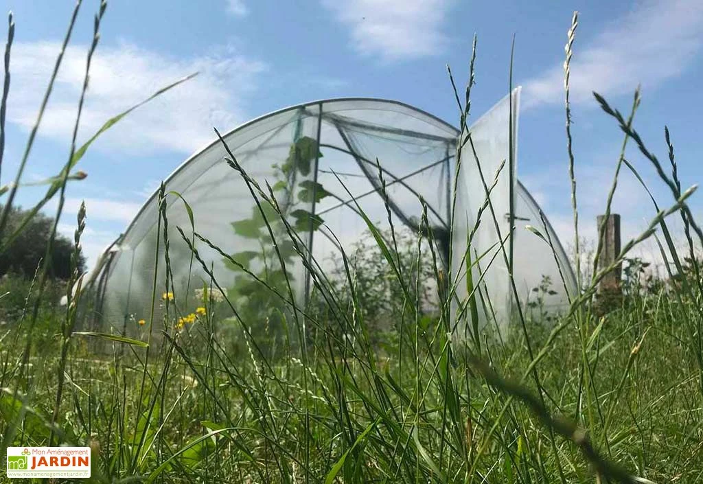 Serre Tunnel Tonneau En Polyéthylène 54 M² - Gothique 12 X 4,5 M 4 Serre Tunnel Tonneau En Polyéthylène 54 M² - Gothique 12 X 4,5 M – Image 2