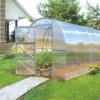Serre De Jardin Tunnel En Polycarbonate Et Acier -Outils De Jardinage serre tunnel jardin