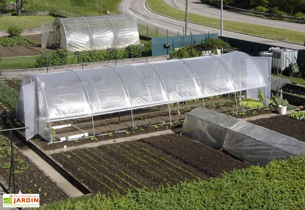 Serre Tunnel Tonneau En Polyéthylène 39 M² - Mini 10,5 X 3,7 M 3 Serre Tunnel Tonneau En Polyéthylène 39 M² - Mini 10,5 X 3,7 M