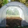 Serre Tunnel Richel En Polyéthylène 2 X 180 µ - 1 Porte Zippée (13,5 M²) -Outils De Jardinage serre tunnel richel polyethylene c porte