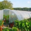 Serre Tunnel En Acier Et Polyéthylène Flandre Avec Aérations – Largeur 3,70 M -Outils De Jardinage serre tunnel tonneau acier polyethylene flandre largeur 370m