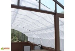Système D'Ombrage Pour Serres Chambord Et Versailles -Outils De Jardinage systeme ombrage toile pour serre chambord et versailles lams 1