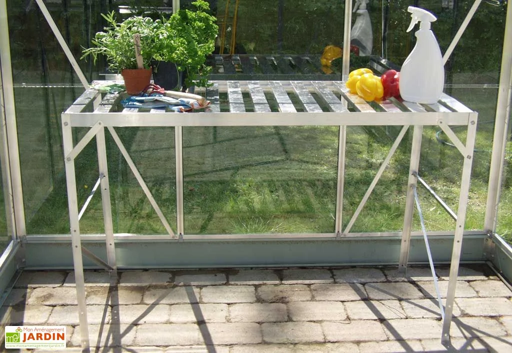 Table 1 Plateau - Aluminium Laqué Vert 3 Table 1 Plateau - Aluminium Laqué Vert