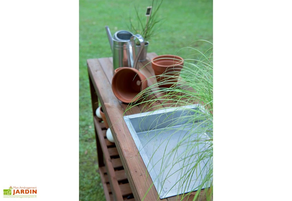 Table De Jardinage En Bois Traité Choko 5 Table De Jardinage En Bois Traité Choko – Image 3