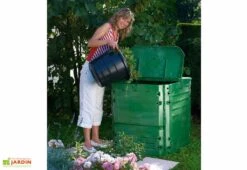 Garantia Composteur Thermo King Bac En Polypropylène + Couvercle Vert 400 L -Outils De Jardinage thermo king garantia