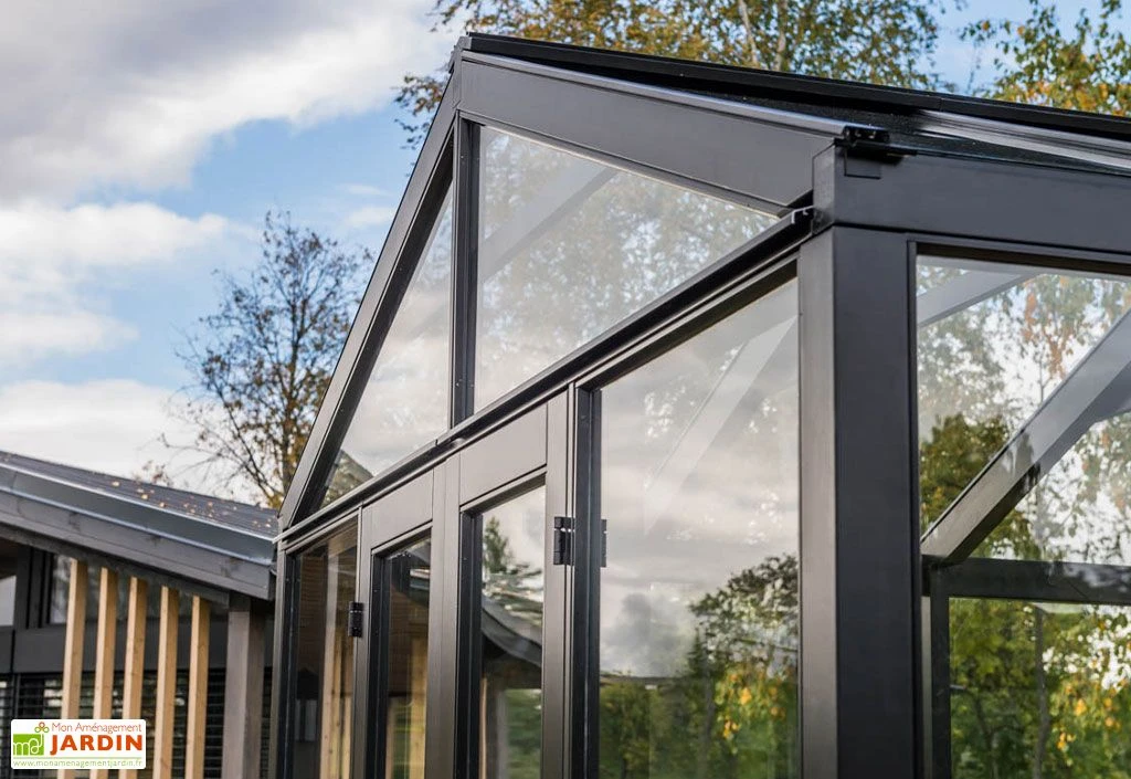 Serre De Jardin En Bois Et Verre Trempé – Myosotis 8 Serre De Jardin En Bois Et Verre Trempé – Myosotis – Image 6