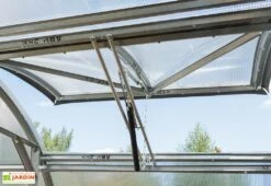 Serre De Jardin Tunnel En Polycarbonate Et Acier -Outils De Jardinage tonnel serre jardin