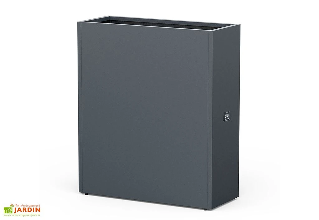 Jardinière En Métal Thermolaqué Profondeur Ajustable - 100 X 40 X 115 Cm 4 Jardinière En Métal Thermolaqué Profondeur Ajustable - 100 X 40 X 115 Cm – Image 2